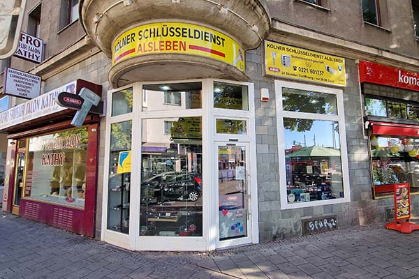 Ladengeschäft in Köln - Schlüsseldienst Alsleben